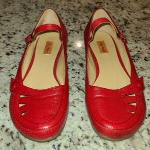 Miz Mooz Leather Mary Jane Flats